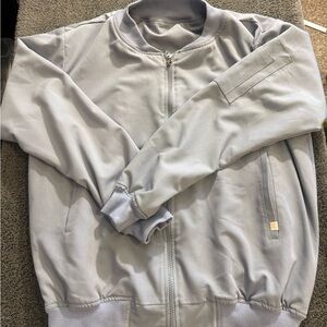 Halo Blue Gray Baby Boy Bomber Jacket